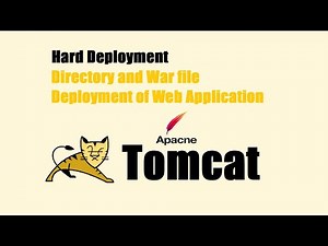 How to Deploy Web Application Manually || Hard Deployment || Directory & War File Deployment