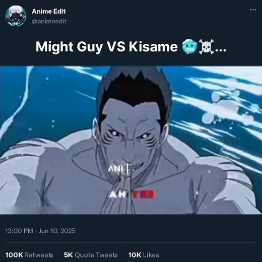 Might Guy VS Kisame 🥶☠️... | A NA S