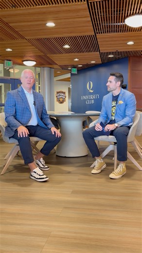 The Bobcat Challenge starts tomorrow! Hear from Director of Quinnipiac Athletics, Greg Amodio, about how the impact of giving makes a difference in the lives of our student athletes. A link to the full conversation is below! https://go.qu.edu/quinnipiac-and-you-bobcat-challenge #Quinnipiac #BobcatNation #BobcatChallenge | Quinnipiac Alumni