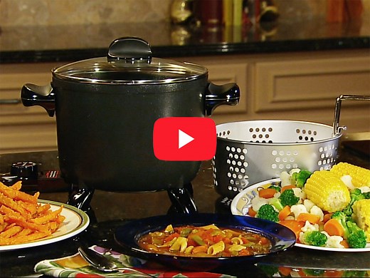 Presto® Kitchen Kettle™ multi-cooker/steamer - Product Info - Video