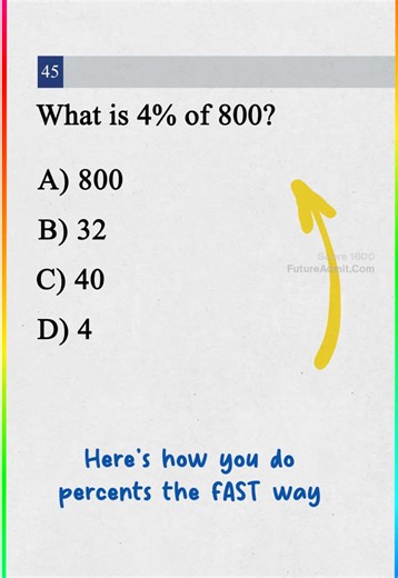 Master SAT Percent Questions Quickly