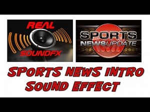 Sports news intro sound effect - realsoundFX