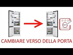 Come cambiare l'apertura della porta del frigo