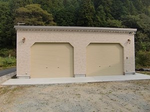 自作ガレージ