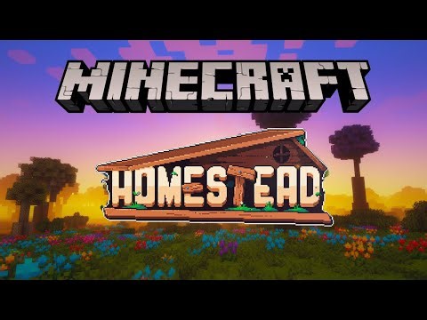 The Grape Hunt! MINECRAFT HOMESTEAD!!! Lets Play!