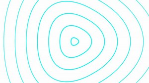 Download Oval or circular concentric narrowing to one point. Design. Display with play icons. for free