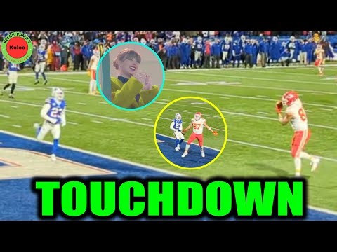 Travis Kelce completed first TOUCHDOWN to absolutely dominate between Chiefs vs Buffalo Bills