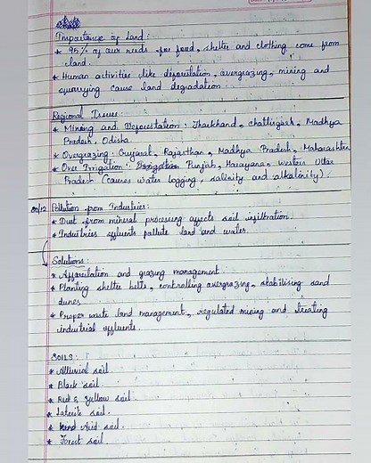 Class 10, Geography Ch. 1 Notes / Key Points