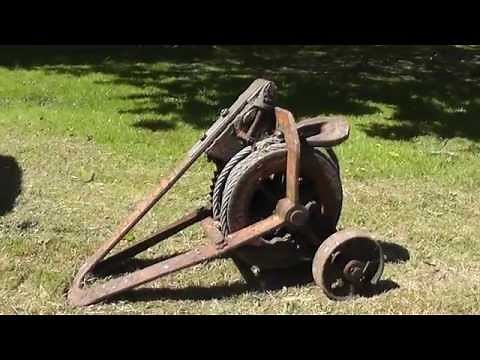 Pulling off a tree branch with a Trewhella Monkey Winch!