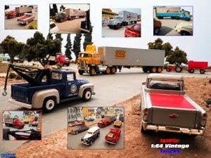 1stPix DIORAMAS: 1:64 Scale Vintage Trucks [First Gear, DCP, Top Shelf & More]