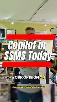 Copilot in SSMS Today