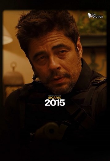 Benicio Del Toro Evolution: The man who steals scenes without saying a word. #beniciodeltoro #actorevolution