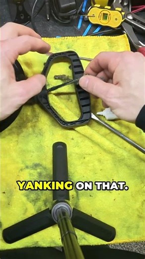 Blizzard Outside, Snowblower Rope Broken – My Quick DIY Fix #shorts