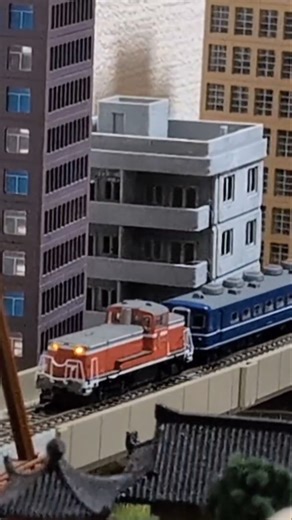 Ｚゲージ走行動画 ショートVersion No.266 DE10形ディーゼル機関車