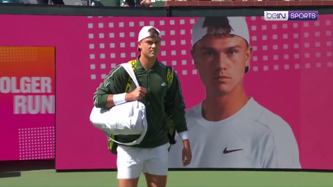 H. Rune vs J. Draper - Highlights | BNP Paribas Open 2025