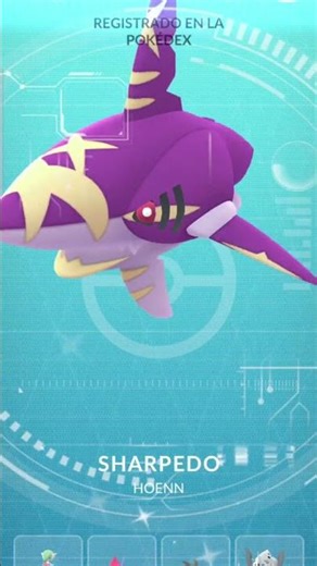 Así se ve Sharpedo shiny en su megaevolución en Pokémon Go
