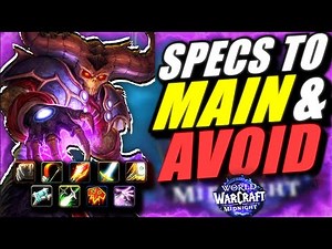 The BEST Specs To MAIN & LOSERS To AVOID In Midnight | DPS, Healer & Tank