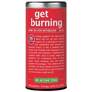 The Republic of Tea - Get Burning - Herb Tea for Metabolism, 36 Tea Bags