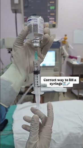 How to Fill a Syringe Like a Professional