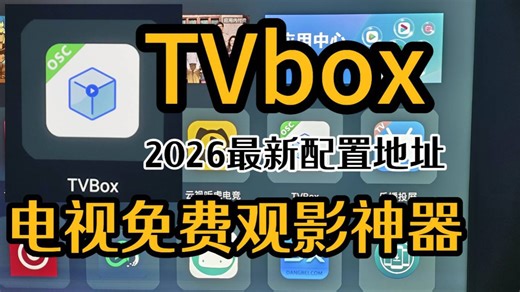 保姆级教程【TVbox满血版】4月最新4k电视观影神器！内置最新配置地址，实测流畅好用！手机电视都能用