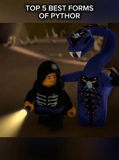 Top 5 des meilleures formes de Pythor 🐍🥶 || Quelle est votre méchants préféré ? || #pythor #ninjago #nostalgia #allstarmoment #viral