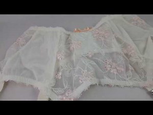 Blossom Deep Suspender Belt