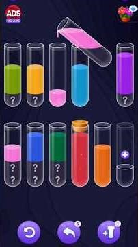 Water sort puzzle #gamingvideos #games