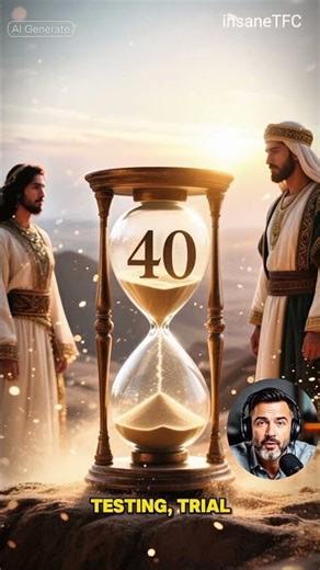 Why Does the Number 40 Keep Appearing in the Bible? #FaithShortsDescription