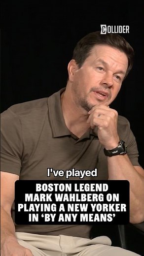 Boston Legend Mark Wahlberg On Playing A New Yorker In By Any Means #markwahlberg #newyorkyankees