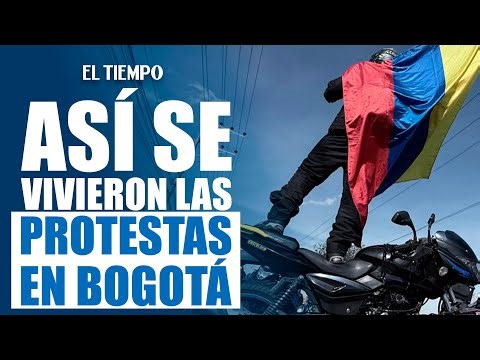 This is how the transport workers' protests in Bogotá unfolded | El Tiempo