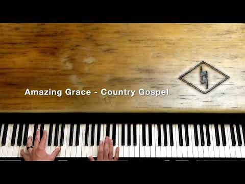 Country Gospel Piano Lesson - Amazing Grace