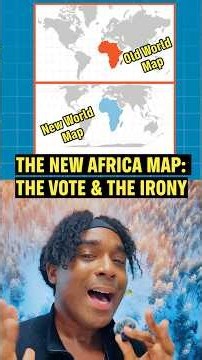 A fair world starts with a fair map.⁣