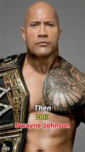 Top 7 WWE Wrestlers：Then and Now#celebration #movie #ai #shorts