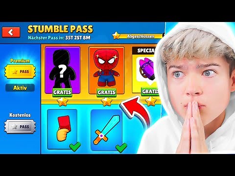*NEUER* STUMBLE PASS (GRATIS SKINS) + FLIEGENDE SKINS jetzt in Stumble Guys