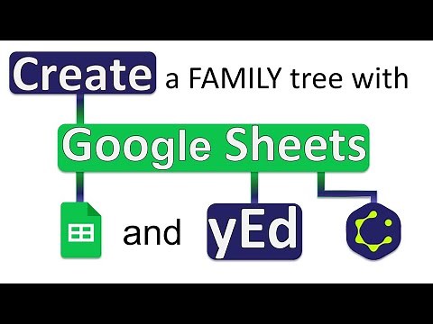 Create a Family Tree using Google Sheets and yEd