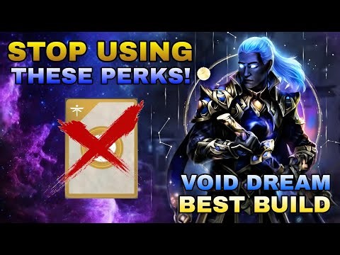 STOP USING THESE PERKS! Best Void Dream Build in Shadow Fight 3