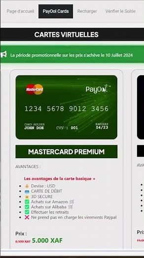 Comment Créer une Carte Bancaire Virtuelle En Afrique #PayOol #cartebancaire #visa #mastercard #gr
