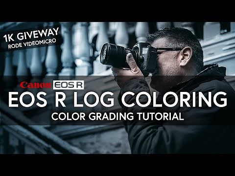 Canon LOG Color Grading | EOS R Tutorial