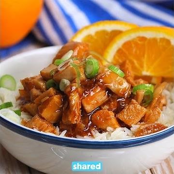 Crockpot Orange Chicken | Slow Cooker Meal