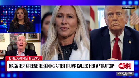 Former Congressman un-endorsed by Trump speaks out about MTG quitting Congress