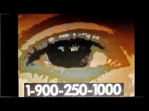 PSYCHIC 1-900 Phone Line commercial, USA NETWORK, May 18, 1990, overnight cable TV