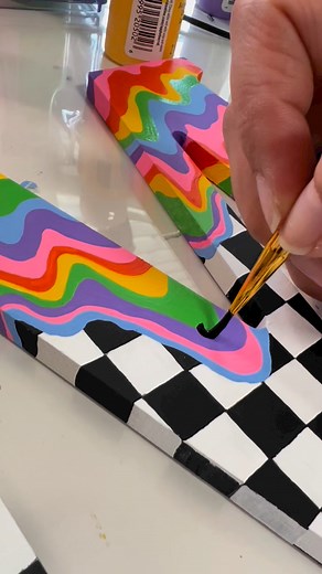 Part 2 Studio Ghibli inspired was my daughter’s full vision for her letter. Decided to do a wrap around for this piece, which is always challenging.The Susuwatari aka sprites from Spirited Away & the Warawaras from The Boy and The Heron were her request. Along with a rainbow 🌈 which is her absolute favorite for colors. I always aim to bring a vision to life or create a piece inspired by something in my own way. Are you a Studio Ghibli fan? #art #studioghibli #warawara #sprites #painting #handma