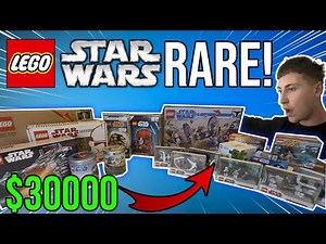 I Collected Every RARE LEGO Star Wars Comic Con Set Ever! 2008-2020