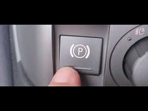 Comment régler le frein à main sur BMW