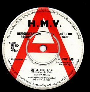 Barry Mann -  Little Miss U.S.A.