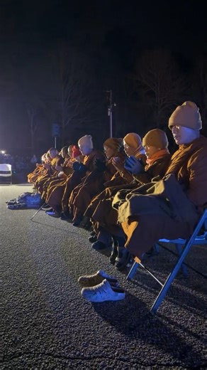 🌺 Tonight at our night rest stop in Good Hope, GA on Day 69 - 1/2/2026. We will also have a separate peace sharing talk video posted soon. Thank you for walking with us. May you and all beings be well, happy and at peace. 🙏🌺 #WalkForPeace #Buddhistmonks #AlokathePeaceDog #Georgia | Walk for Peace