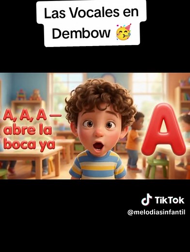¡Aprende las Vocales Bailando Dembow!