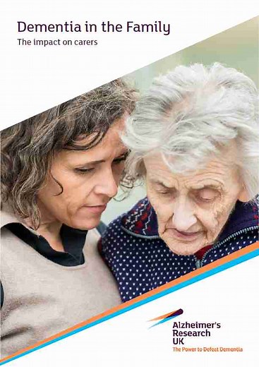Dementia in the Family: The impact on carers - Alzheimer's Research UK