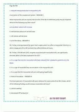 Advanced Pathophysiology Exam 1 Questions And Answers 2022 Complete 2024 update