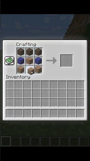 Crafting Steve Head In Minecraft #minecraft #shorts